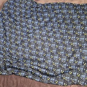 Doctor Who Tardis Police Box Fabric Buttery Soft 50x38 Inches